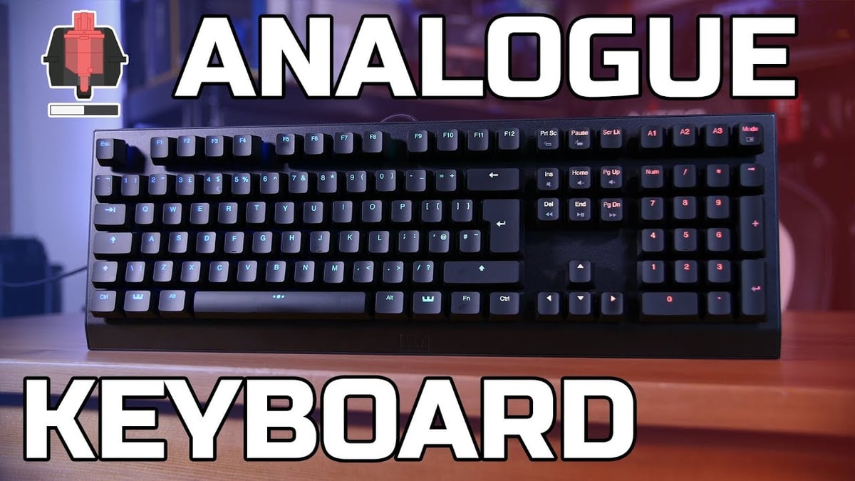 Công nghệ input Analog cho bàn phím