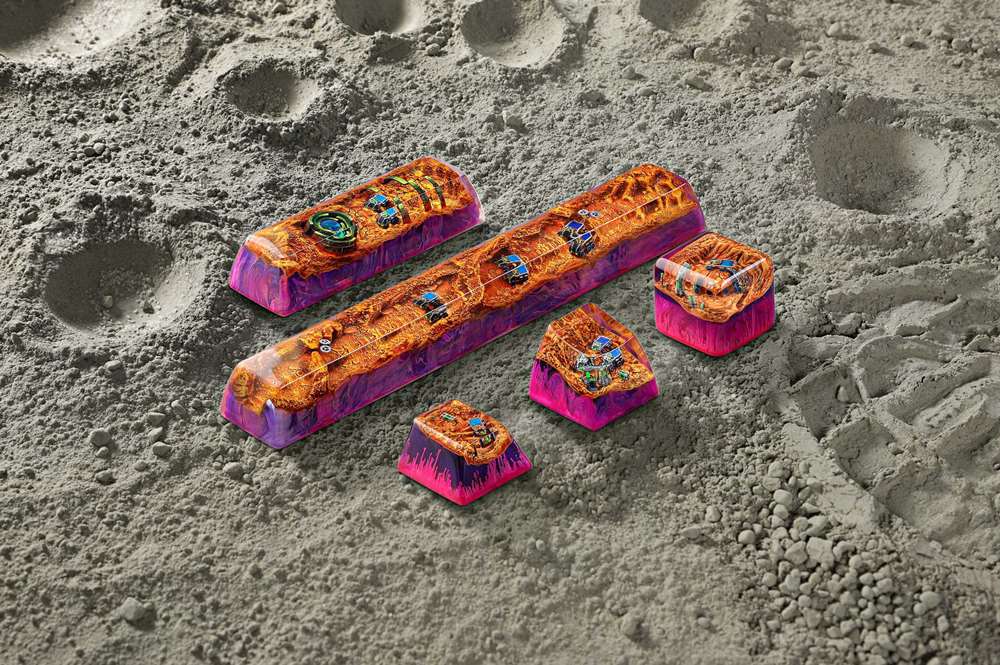 Có nên chơi artisan keycap cho bàn phím có LED RGB không?