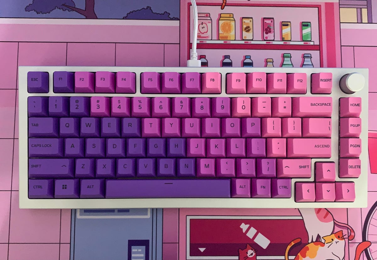 Chưa ưng bàn phím đang có, nhiều khi chỉ cần thay đổi bộ keycap là có ngay cảm giác gõ mới