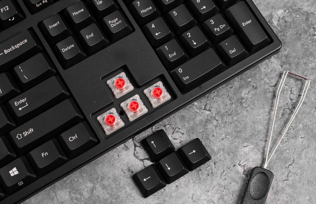 Bàn phím cơ nào tối ưu cho cảm giác gõ nhẹ nhàng với lực bấm nhỏ đáng kể