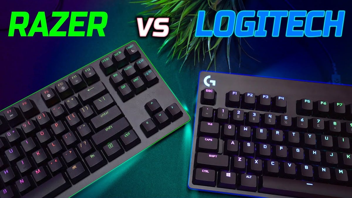 Mua bàn phím cơ gaming hệ phổ biến: nên dùng Logitech hay Razer?