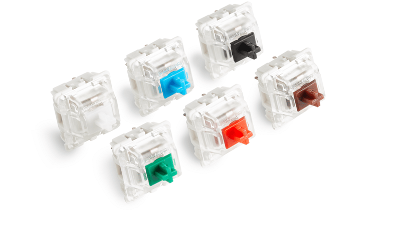 Tổng hợp so sánh các dòng switch Gateron và Kailh