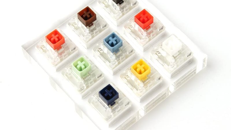 Bàn chi tiết về các dòng switch Kailh, bản sao rất tốt của Cherry MX