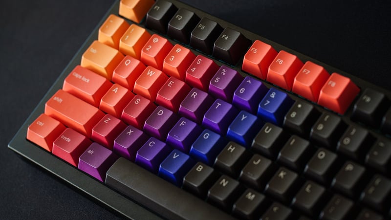 Dù có là top bàn phím cơ custom đi nữa thì cũng cần được chơi keycap đúng cách