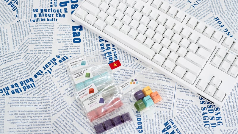 Sai lầm thường thấy khi so sánh keycap PBT vs keycap ABS
