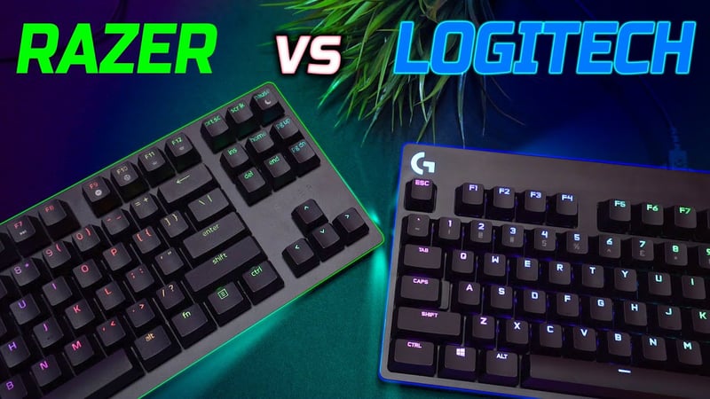 Mua bàn phím cơ gaming hệ phổ biến: nên dùng Logitech hay Razer?