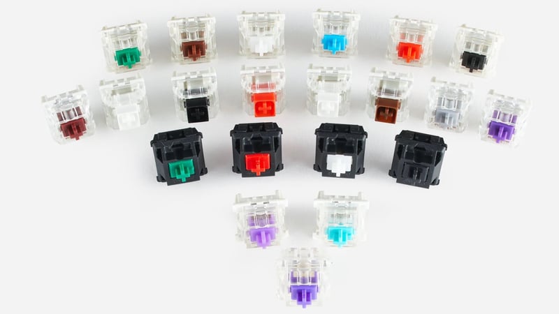 Tìm hiểu về khác biệt giữa các dòng switch Gateron vs Gateron Pro vs Gateron Cap