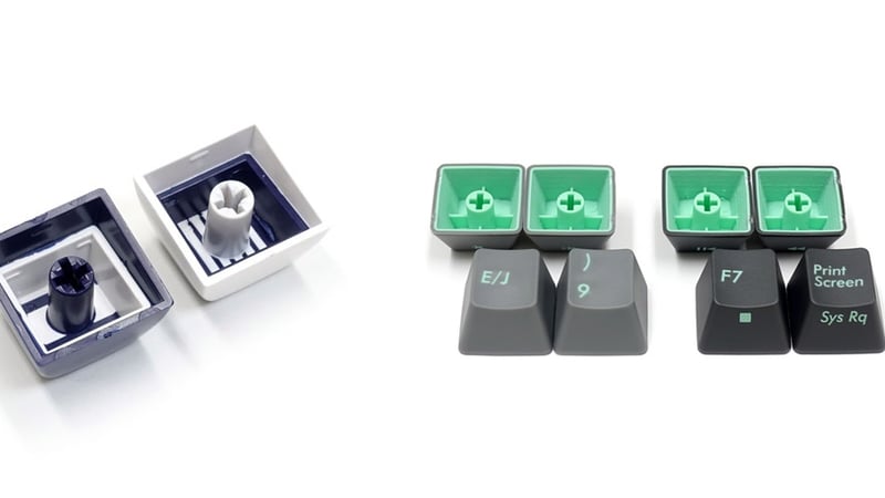 Tìm hiểu về keycap doubleshot của bàn phím cơ