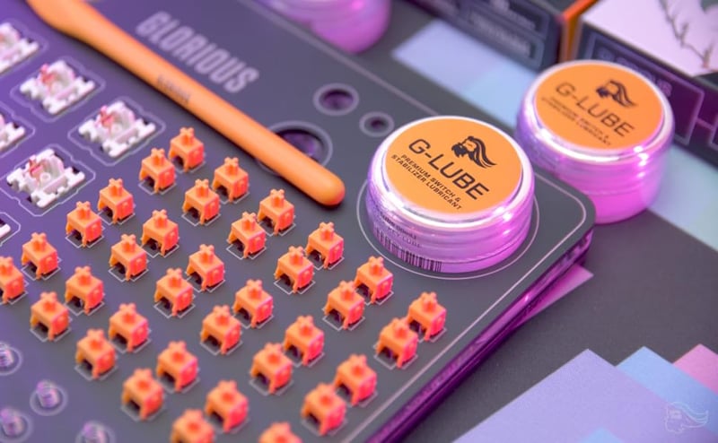 G-Lube Glorious Switch Lubricant for Mechanical Keyboards and Stabilizers: Amazon.com: Industrial & Scientific
