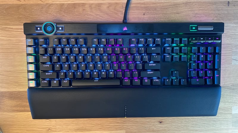Corsair K100 RGB Gaming Keyboard Review | PCMag