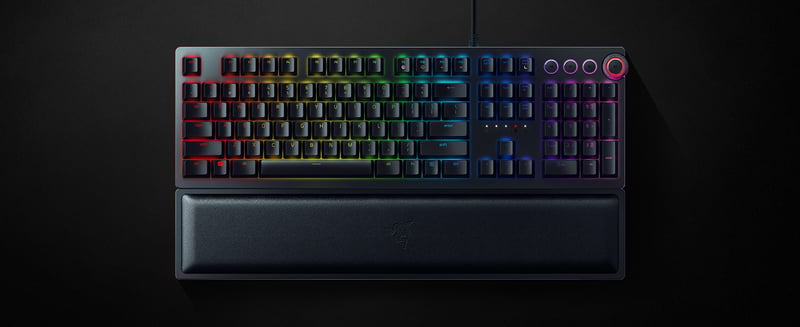 Amazon.com: Razer Huntsman Elite Gaming Keyboard: Fastest Keyboard ...