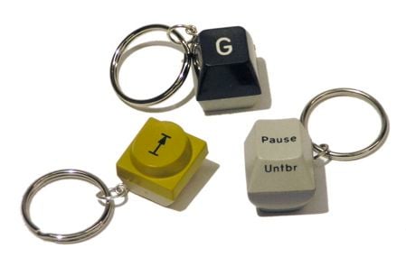 Qwerty River recycled keyboards