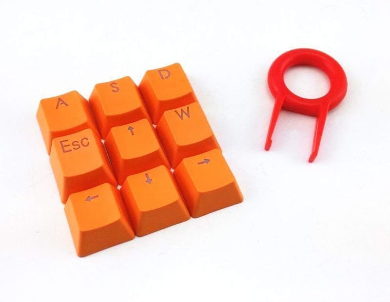 Amazon.com: Amaping Double Shot PBT Keycaps Set - 9 Translucent ...