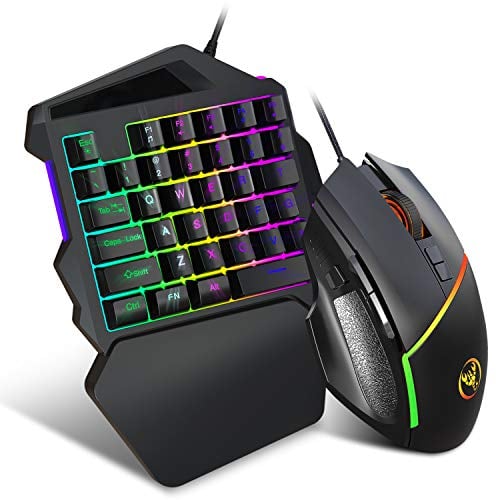 MoModer RGB One-Handed Gaming Keyboard and Mouse Combo review
