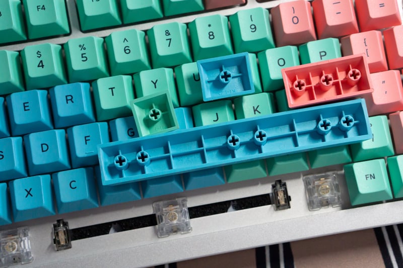 Review Trải nghiệm bộ keycap Glorious GPBT dùng được nửa tháng