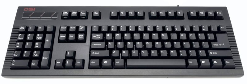 Mua DSI Left Handed Mechanical Keyboard Cherry Red KB-DS-8861XPU-B-V2 trên Amazon Mỹ chính hãng 2020 | Fado