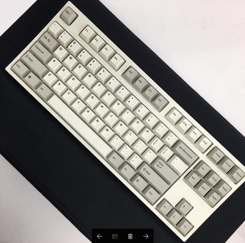 Amazon.com: Leopold FC750R Two Tone White PD (Cherry MX Blue ...