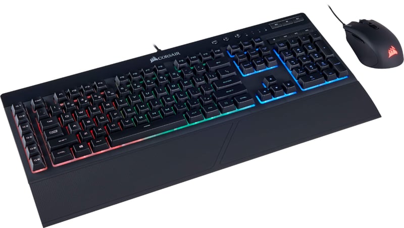 CORSAIR Gaming K55 + HARPOON RGB Combo Wired Keyboard with RGB ...