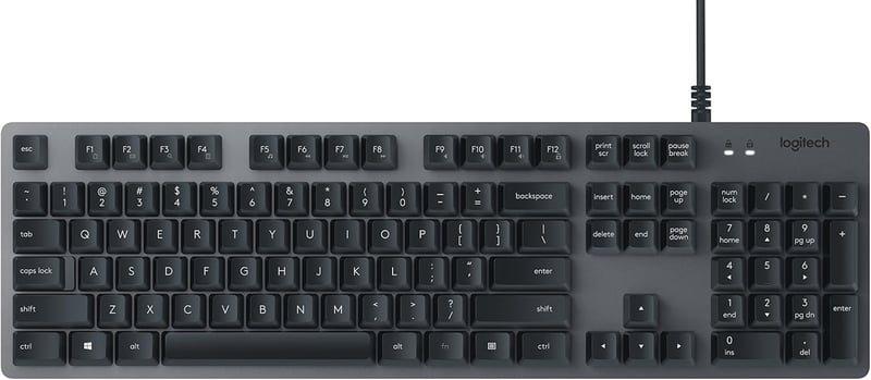 Amazon.com: Logitech K840 Mechanical Keyboard with Romer G ...