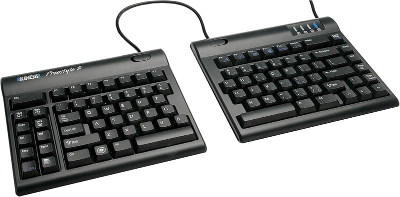 Amazon.com: Kinesis Freestyle2 Ergonomic Keyboard for PC (9