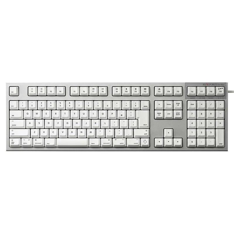 Bàn phím cơ Realforce R2 Silent APC for Mac (Fullsize, 30g) - Hàng chính hãng | Tiki