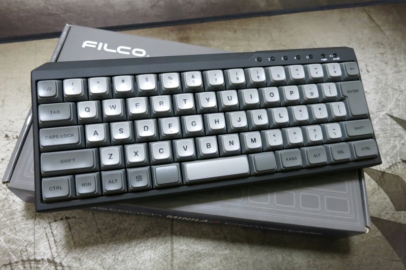FILCOのニュータイプな60％レイアウトのメカニカルキーボード『Majestouch MINILA-R Convertible』を買ってみた - ヲチモノ