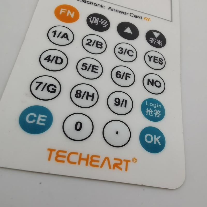 Multi-key Flat Type Membrane Keyboard Panel With Adhesive - Buy Panel Overlay,Multi-key Membrane Keyboard Panel,Membrane Panel With Adhesive Product on Alibaba.com