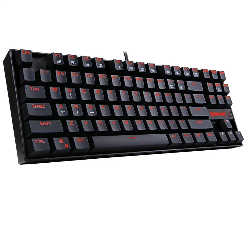 Redragon K552 Kumara Cơ Chơi Game Đèn LED Đỏ Nền Xanh Dương Công ...