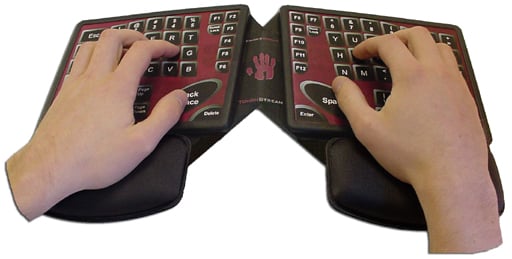 FingerWorks Zero-Force ST Keyboard - Detailed Specification Sheet