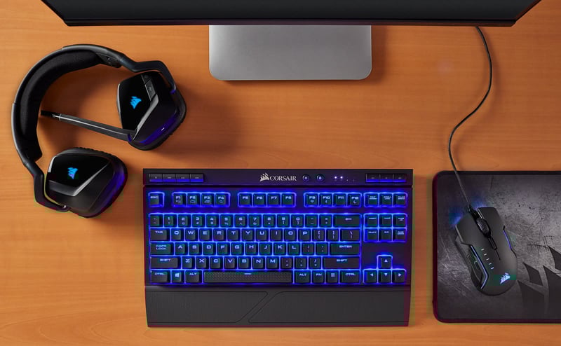 Corsair's wireless gaming keyboard has a 75-hour battery life | Engadget