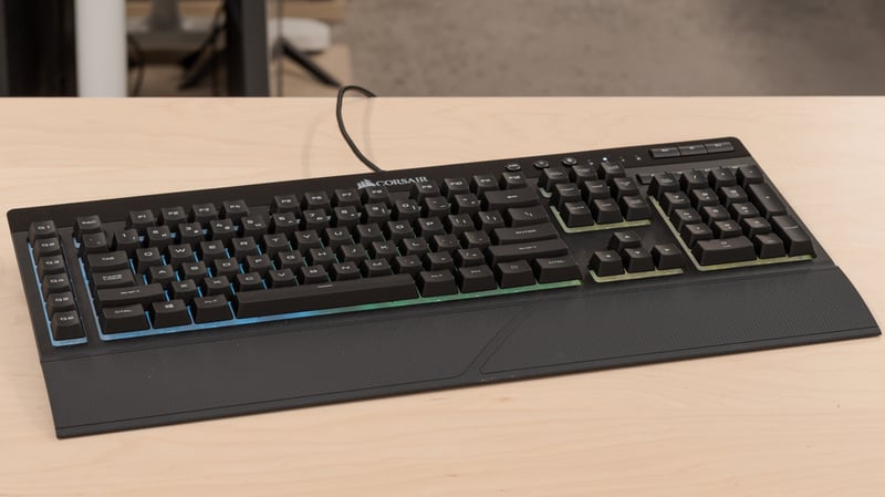 Corsair K55 RGB Gaming Keyboard Review - RTINGS.com
