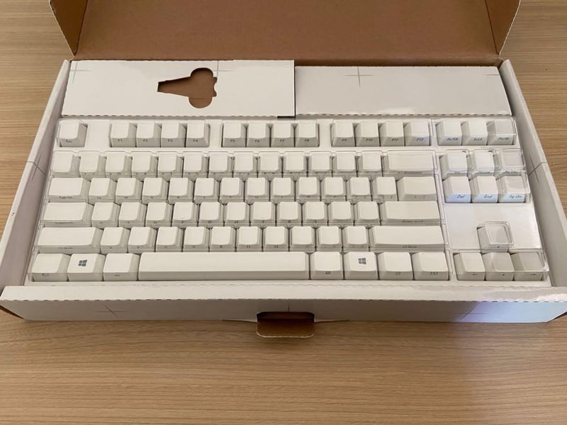 Filco Majestouch Hakua TKL (Cherry MX Blue), Computers & Tech, Parts & Accessories, Computer Keyboard on Carousell