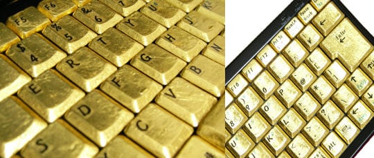 Kirameki Pure Gold Keyboard | Japan Trend Shop