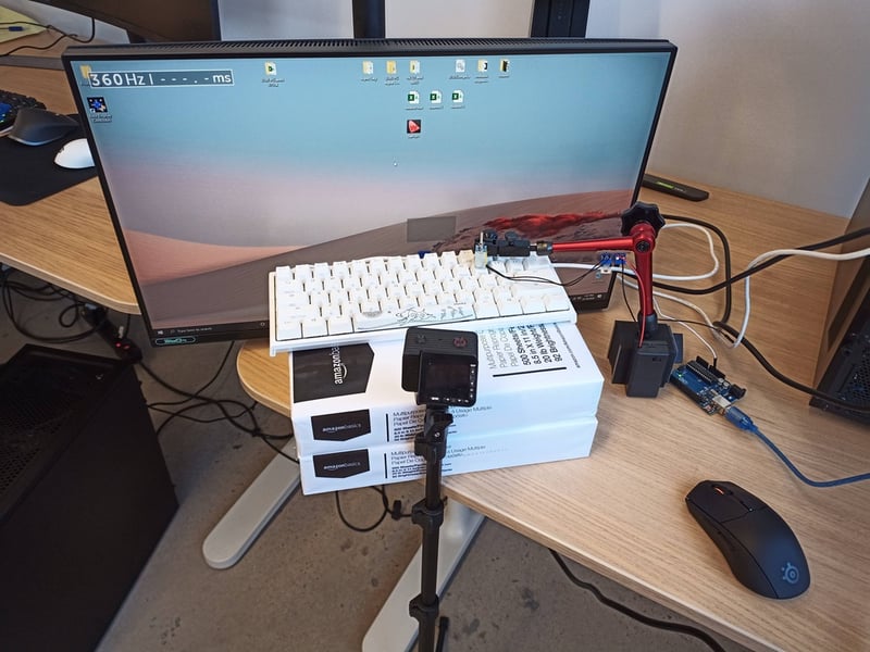 Keyboard Click Latency