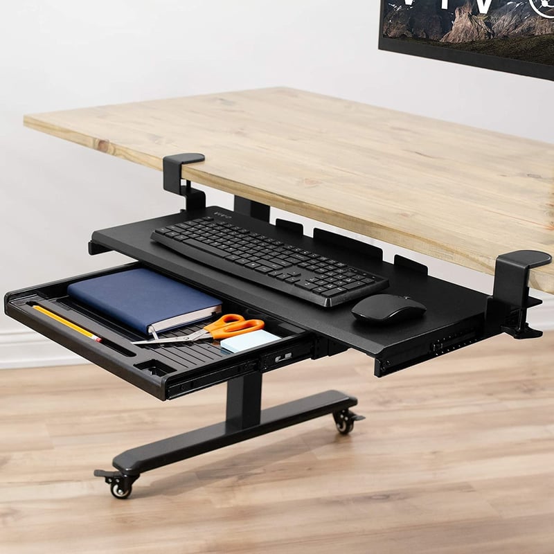 15 Best Under-Desk Keyboard Trays That'll Save Space
