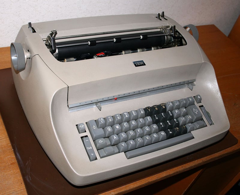 Bàn phím cơ trên IBM-Selectric