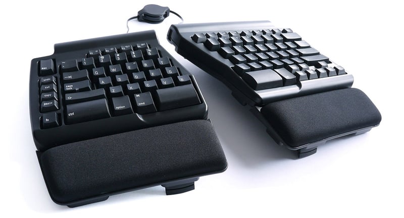 Bàn về bàn phím cơ công thái học (Ergonomic mechanical keyboard)
