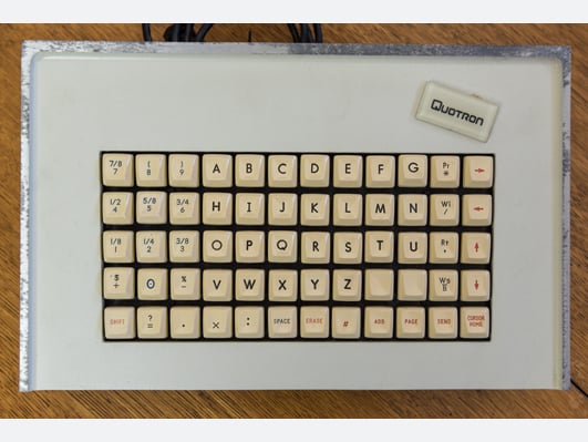 Bàn phím cơ Quotron 855