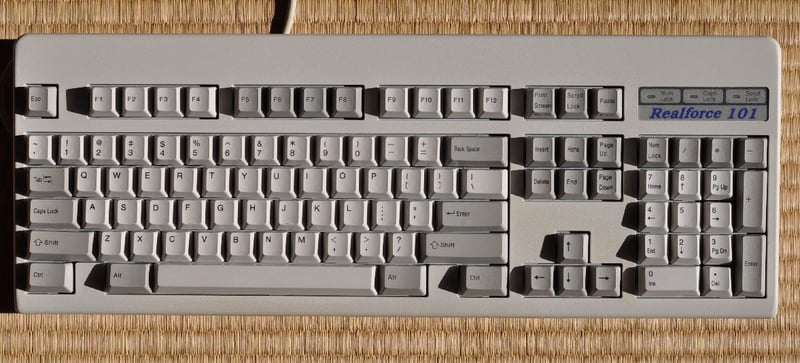 Realforce 101 layout ANSI