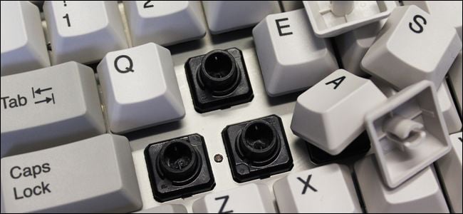 Keycap và switch Topre