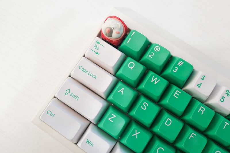 bàn phím cơ filco gắn keycap artisan