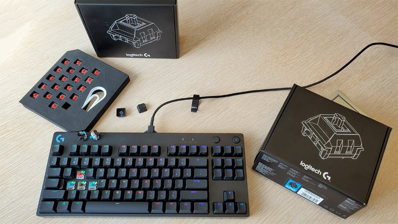 Logitech G Pro X và switch thay thế