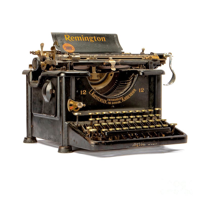 Ông tổ bàn phím cơ máy đánh chữ Remington