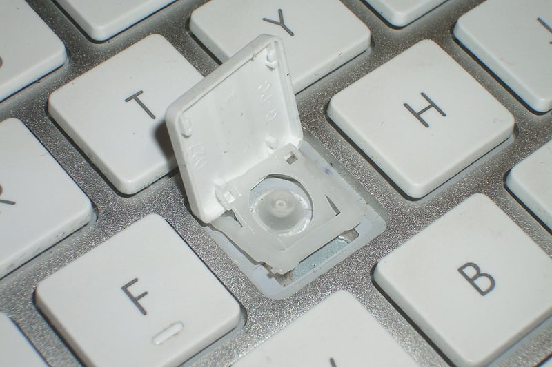 switch cánh bướm trên Macbook