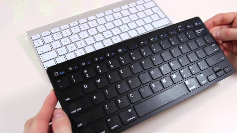 Anker T300 Ultra-Slim Wireless Bluetooth Keyboard for iPad - YouTube