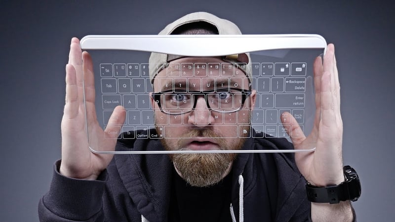 A Keyboard Made Of Glass? - YouTube