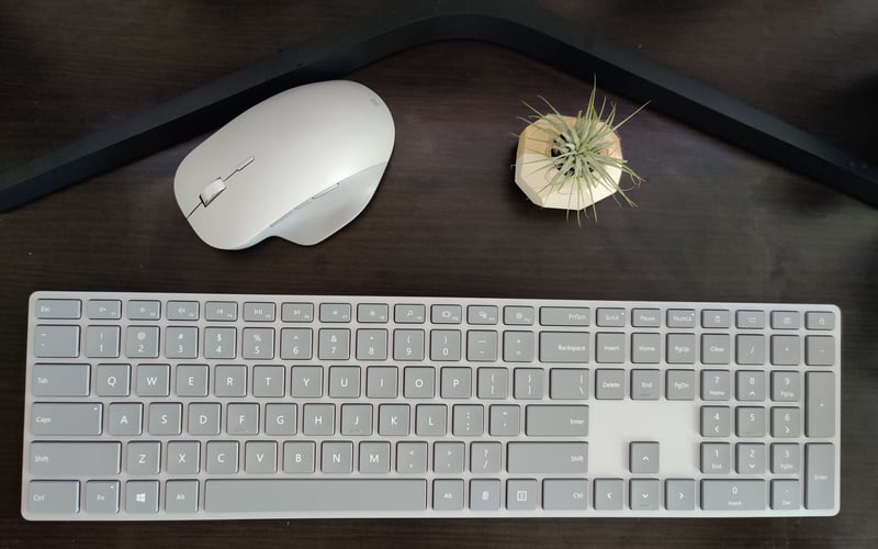 Microsoft Modern Keyboard With Fingerprint ID Review | PCMag