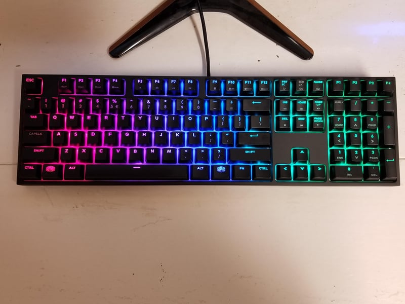 My first Mechanical Keyboard! CoolerMaster MasterKeys Pro-Cherry MX Browns : r/MechanicalKeyboards