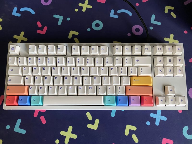 Yesterday's build: kbd8x mkii with pbt Notion : r/MechanicalKeyboards