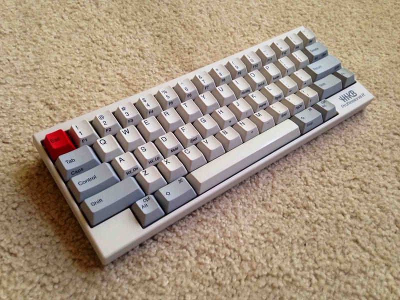 My first topre, the HHKB pro 2: MechanicalKeyboards